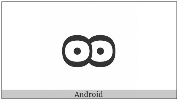 Myanmar Letter Tai Laing Ddha on various operating systems
