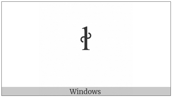 Modifier Letter Small L With Inverted Lazy S on various operating systems