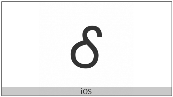 Cherokee Letter Le on various operating systems