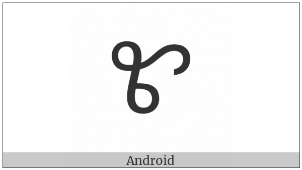 Cherokee Letter Su on various operating systems