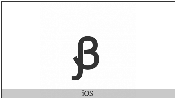Cherokee Small Letter Ye on various operating systems