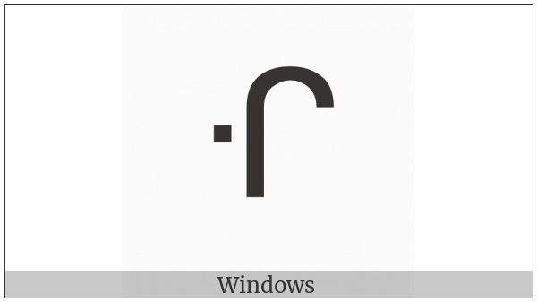 Canadian Syllabics Cwi on various operating systems