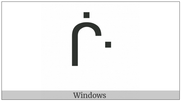 Canadian Syllabics West-Cree Cwii on various operating systems