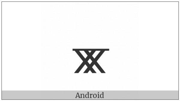 Ogham Letter Ifin on various operating systems