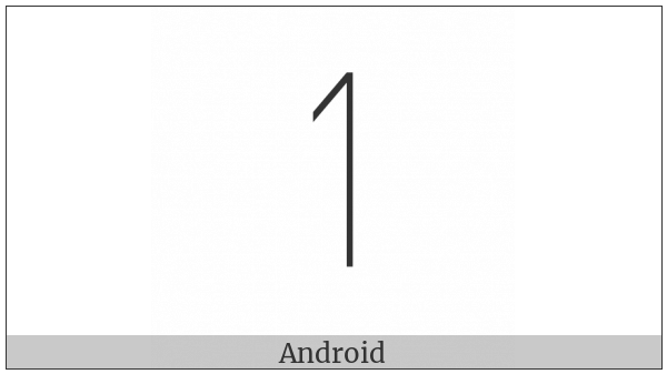 Runic Letter Short-Twig-Tyr T on various operating systems