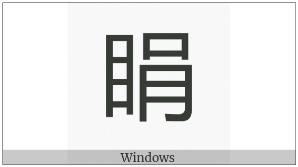 Cjk Compatibility Ideograph-Faa9 on various operating systems
