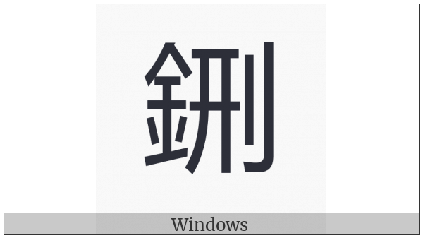 Cjk Compatibility Ideograph-Fac5 on various operating systems