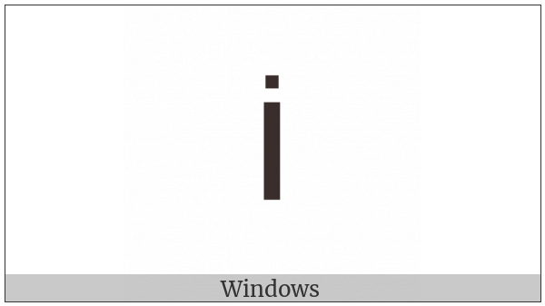 Hebrew Letter Vav With Holam on various operating systems