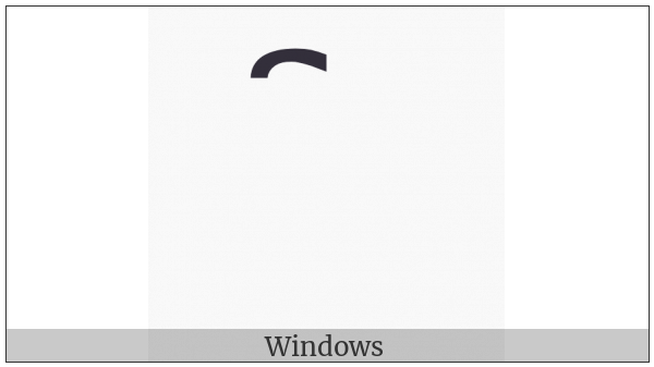 Combining Double Tilde Left Half on various operating systems