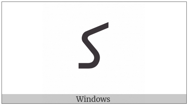 Arabic Letter Kaf Initial Form on various operating systems