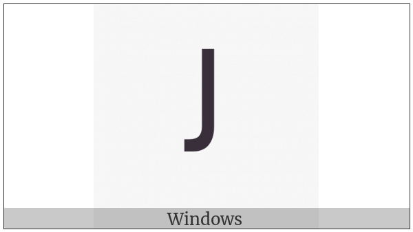 Arabic Letter Lam Initial Form on various operating systems