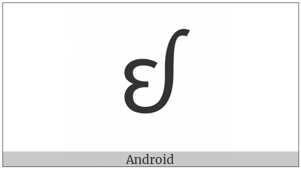 Tai Tham Letter High Ya on various operating systems