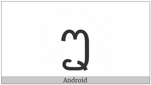 Tai Tham Letter Rue on various operating systems