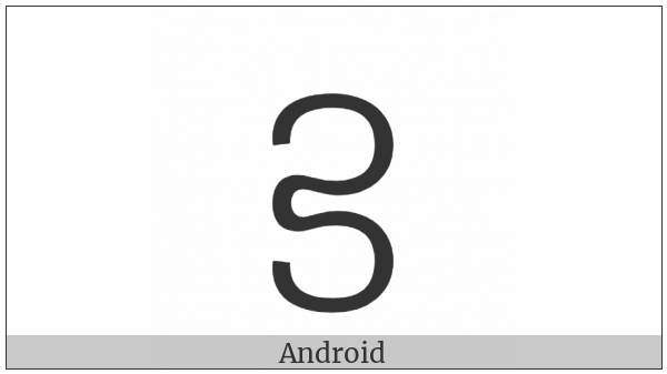 Tai Tham Sign Reversed Rotated Rana on various operating systems