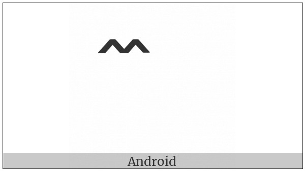 Combining Doubled Circumflex Accent on various operating systems