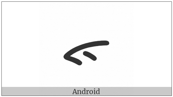 Batak Letter Nya on various operating systems