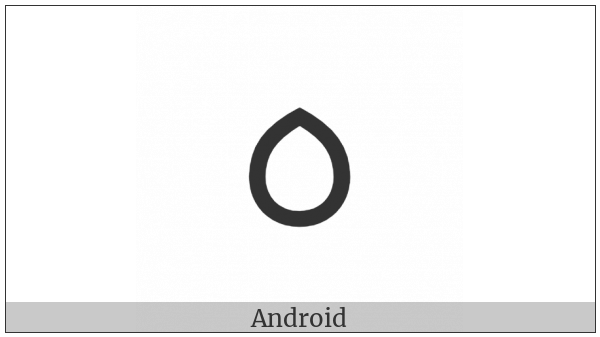 Lepcha Letter Ba on various operating systems