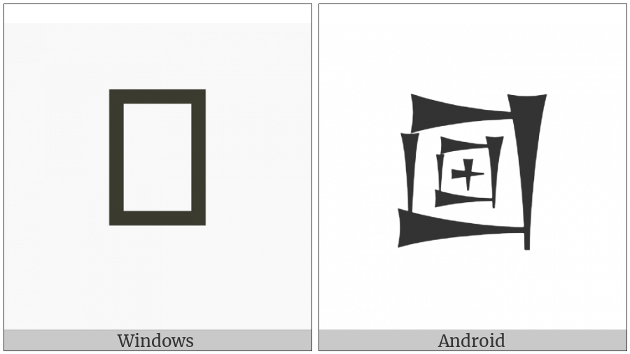 Cuneiform Sign Lagab Times Lu on various operating systems