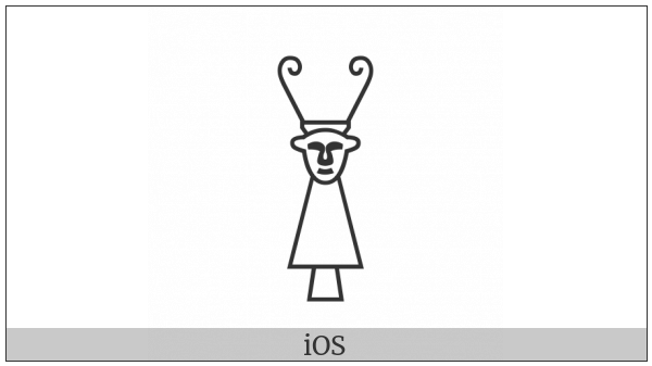 Egyptian Hieroglyph R028 on various operating systems