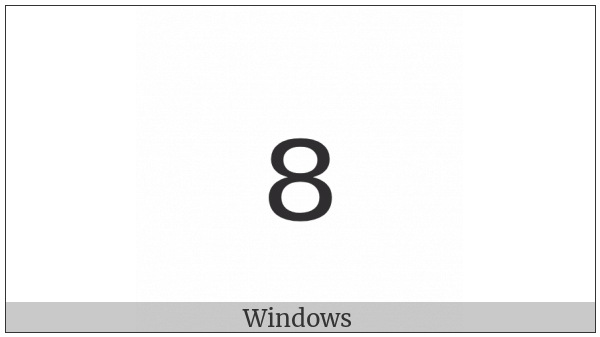 Subscript Eight on various operating systems