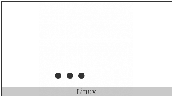 Combining Triple Underdot on various operating systems