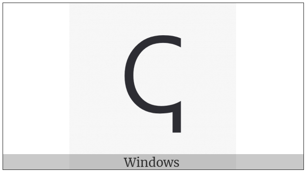 Roman Numeral Six Late Form on various operating systems