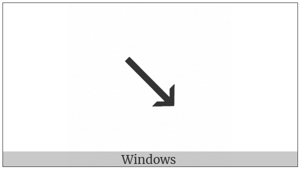 South East Arrow on various operating systems