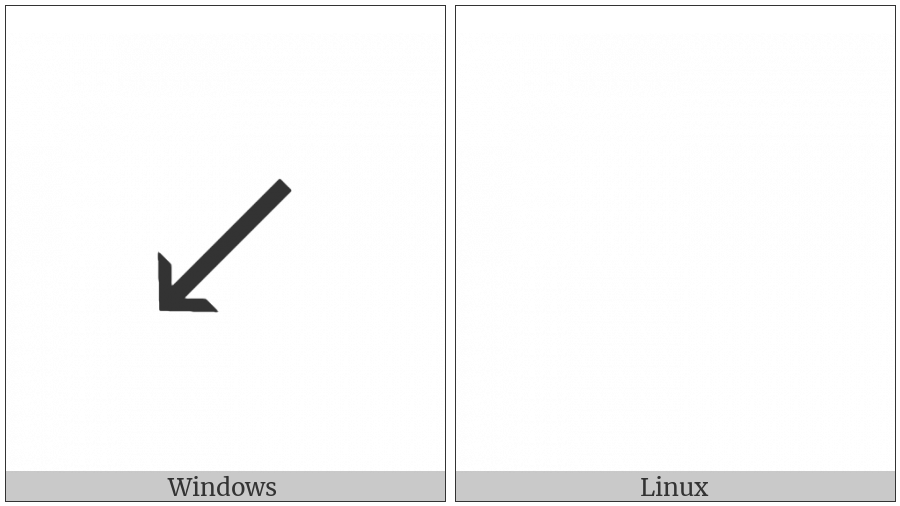 South West Arrow on various operating systems