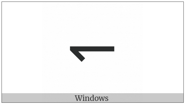 Leftwards Harpoon With Barb Downwards on various operating systems