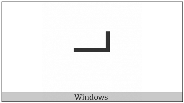 Turned Not Sign on various operating systems