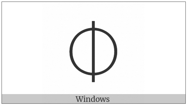 Apl Functional Symbol Circle Stile on various operating systems
