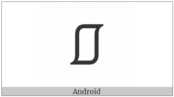 Hysteresis Symbol on various operating systems