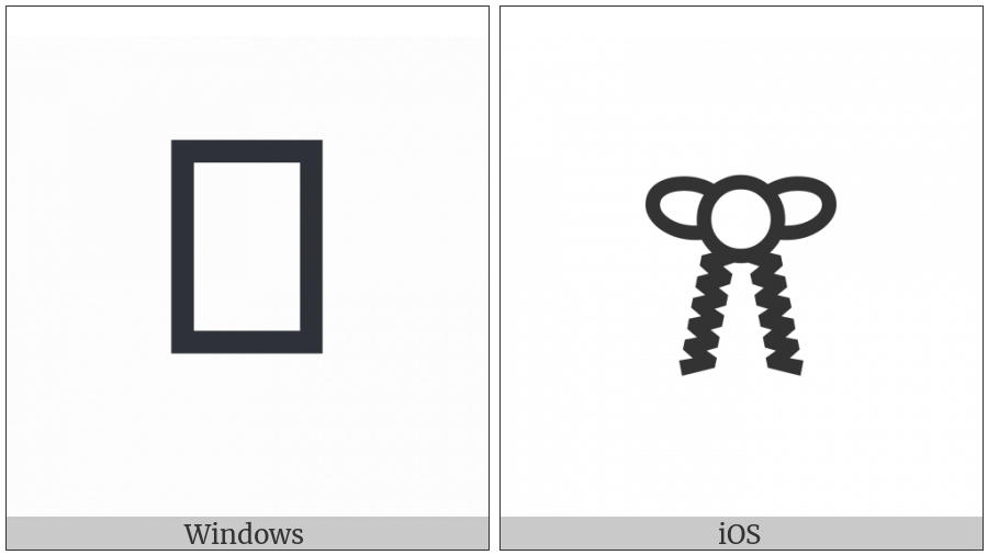 Bamum Letter Phase-C Mbirieen on various operating systems