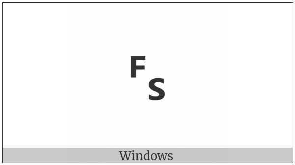Symbol For File Separator on various operating systems