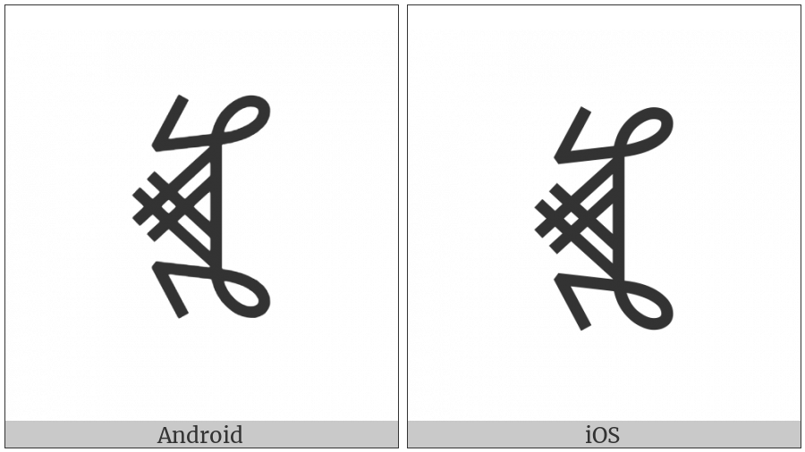 Bamum Letter Phase-D Mgbeun on various operating systems