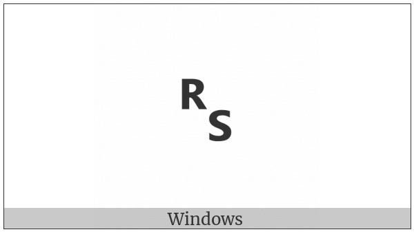 Symbol For Record Separator on various operating systems