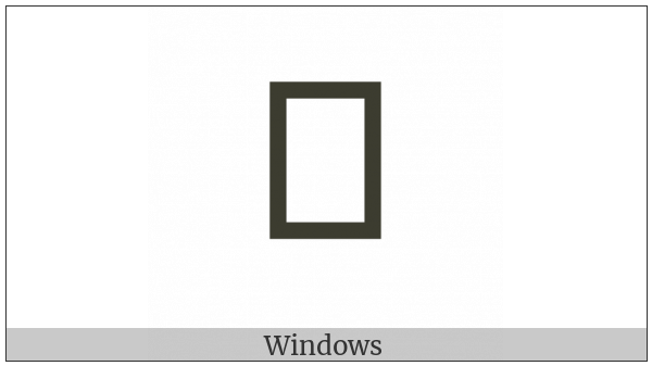Bamum Letter Phase-E Gbet on various operating systems