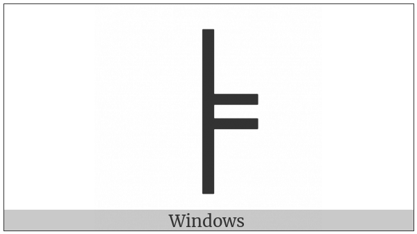 Box Drawings Vertical Single And Right Double on various operating systems