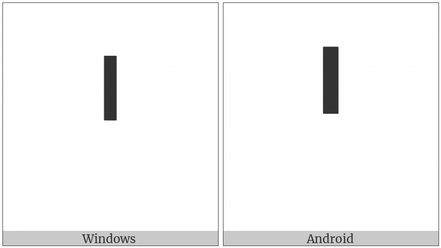 Box Drawings Heavy Up on various operating systems