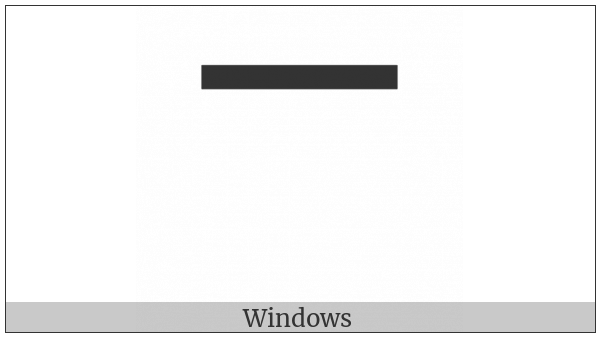 Upper One Eighth Block on various operating systems