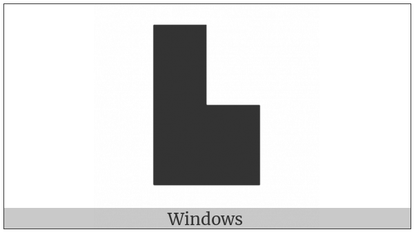 Quadrant Upper Left And Lower Left And Lower Right on various operating systems