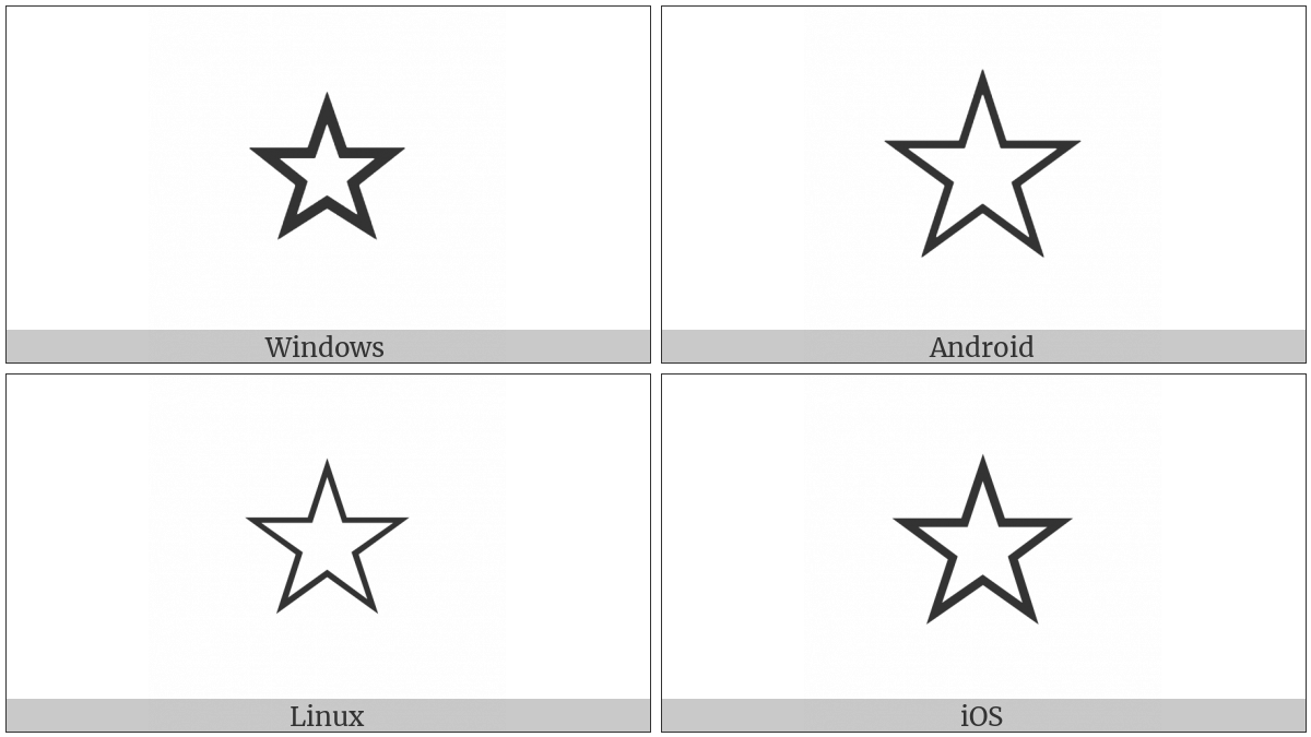 White Star on various operating systems