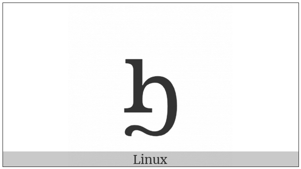 Coptic Small Letter Khei on various operating systems